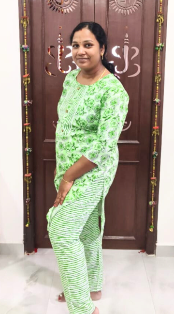 Kurti Set ( Top with Bottom )