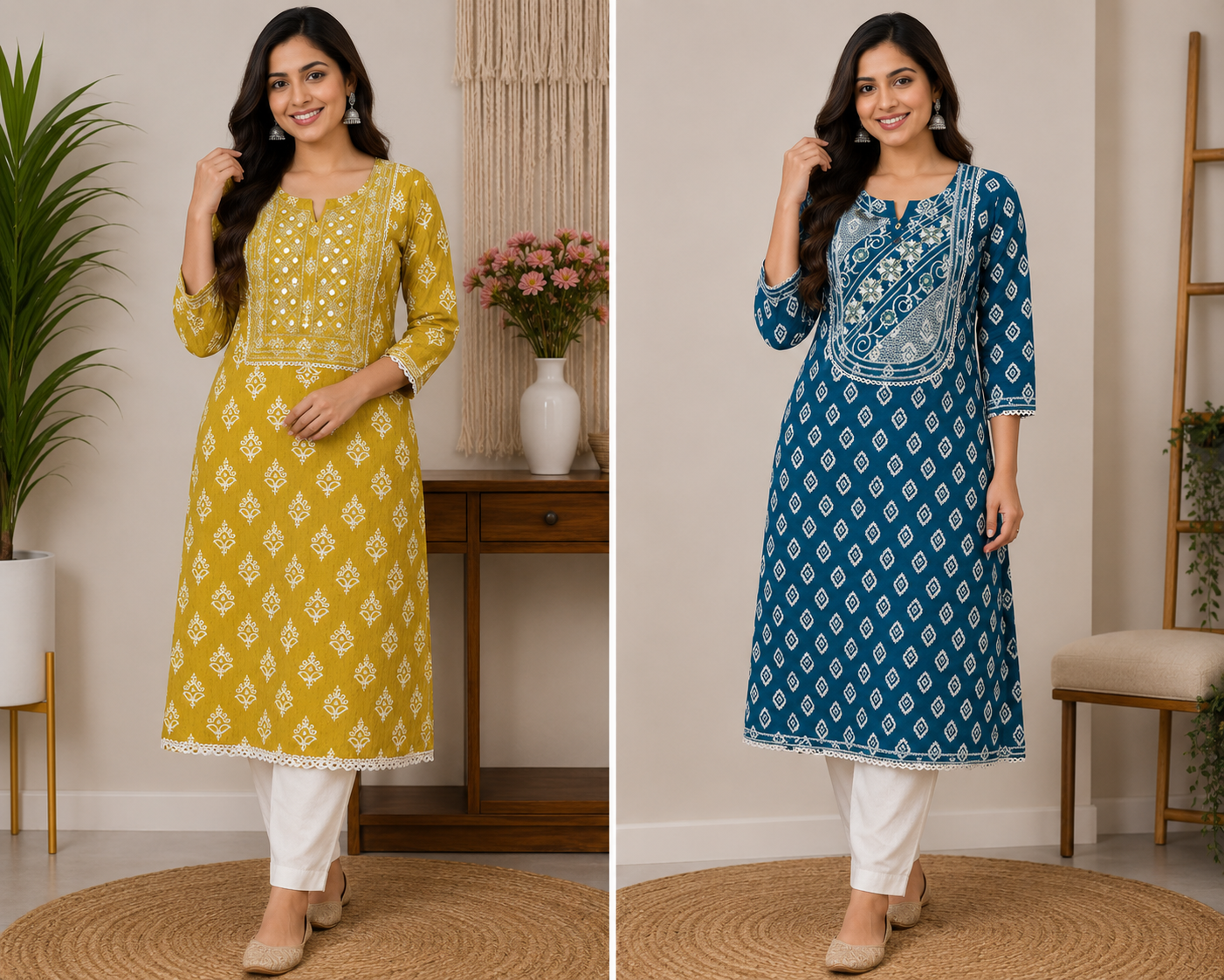 Combo 59 | Buy 2 Kurtis for ₹500 Combo (Plus size) 6XL
