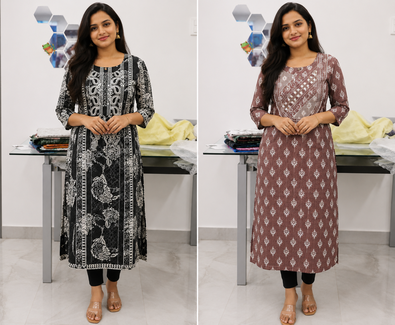 Combo 60 | Buy 2 Kurtis for ₹500 Combo (Plus size) 6XL