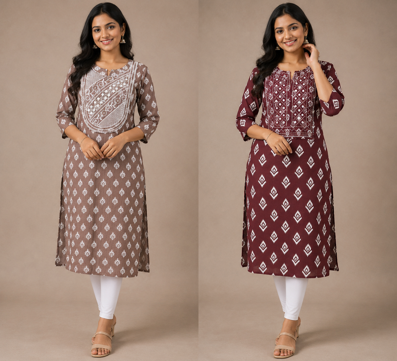 Combo 63 | Buy 2 Kurtis for ₹500 Combo (Plus size) 4XL