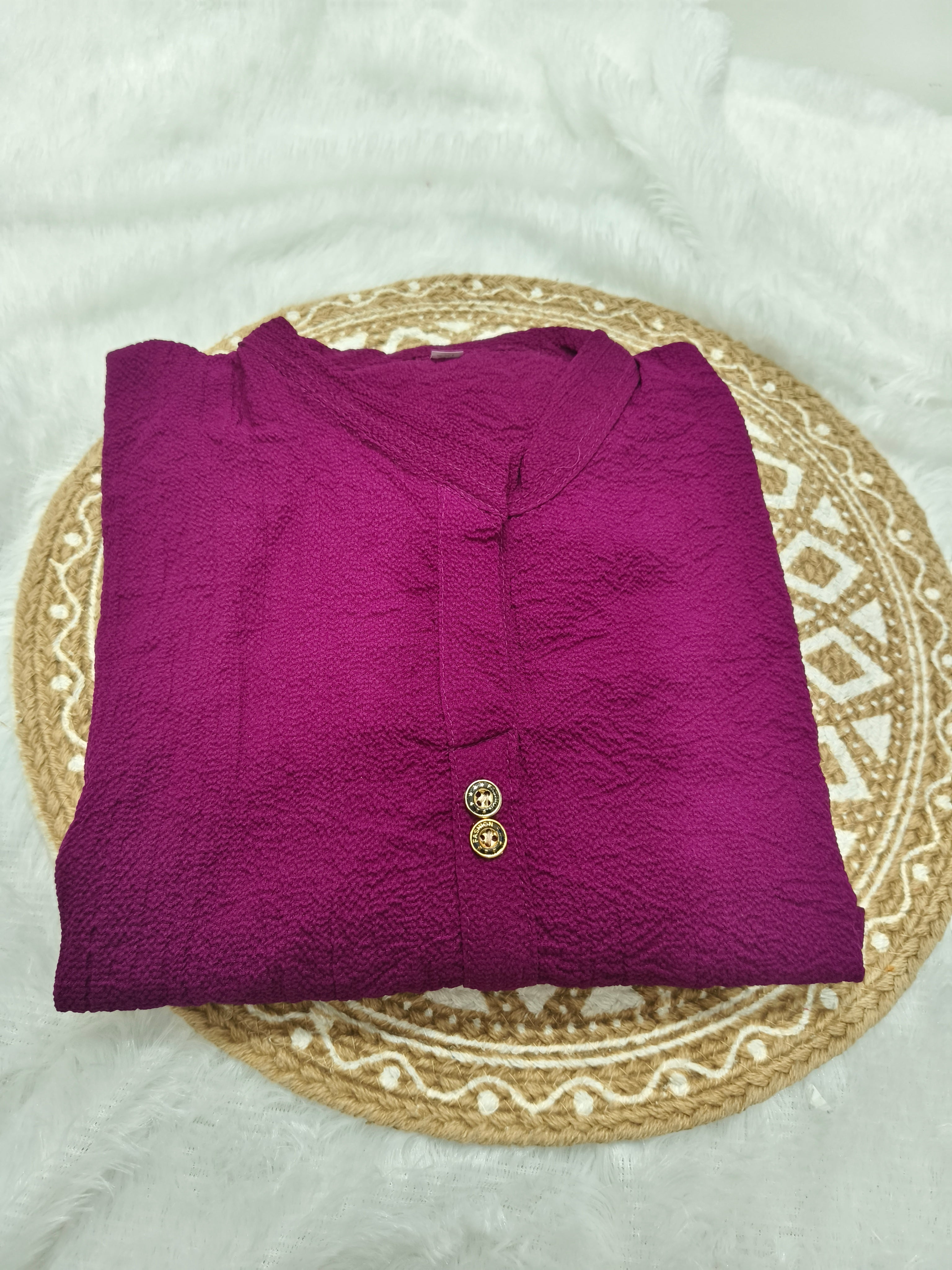 Daily wear Lightweight Plain Kurti – ONLY Rs.150 (L, XL, XXL)