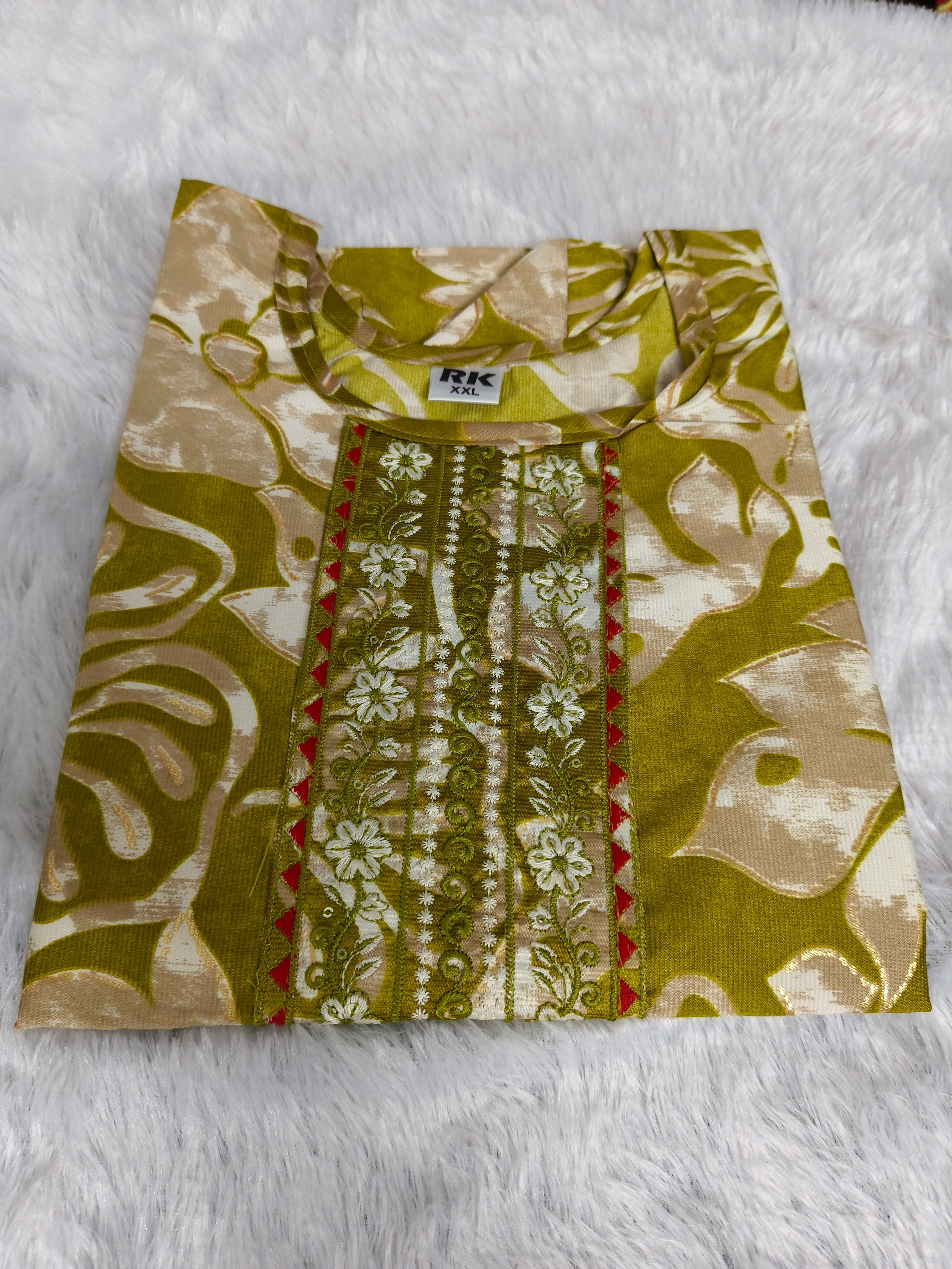 Budget-Friendly Premium Silky Rayon Kurti for Women | Soft Printed Rayon Kurti | Amsu Fashion