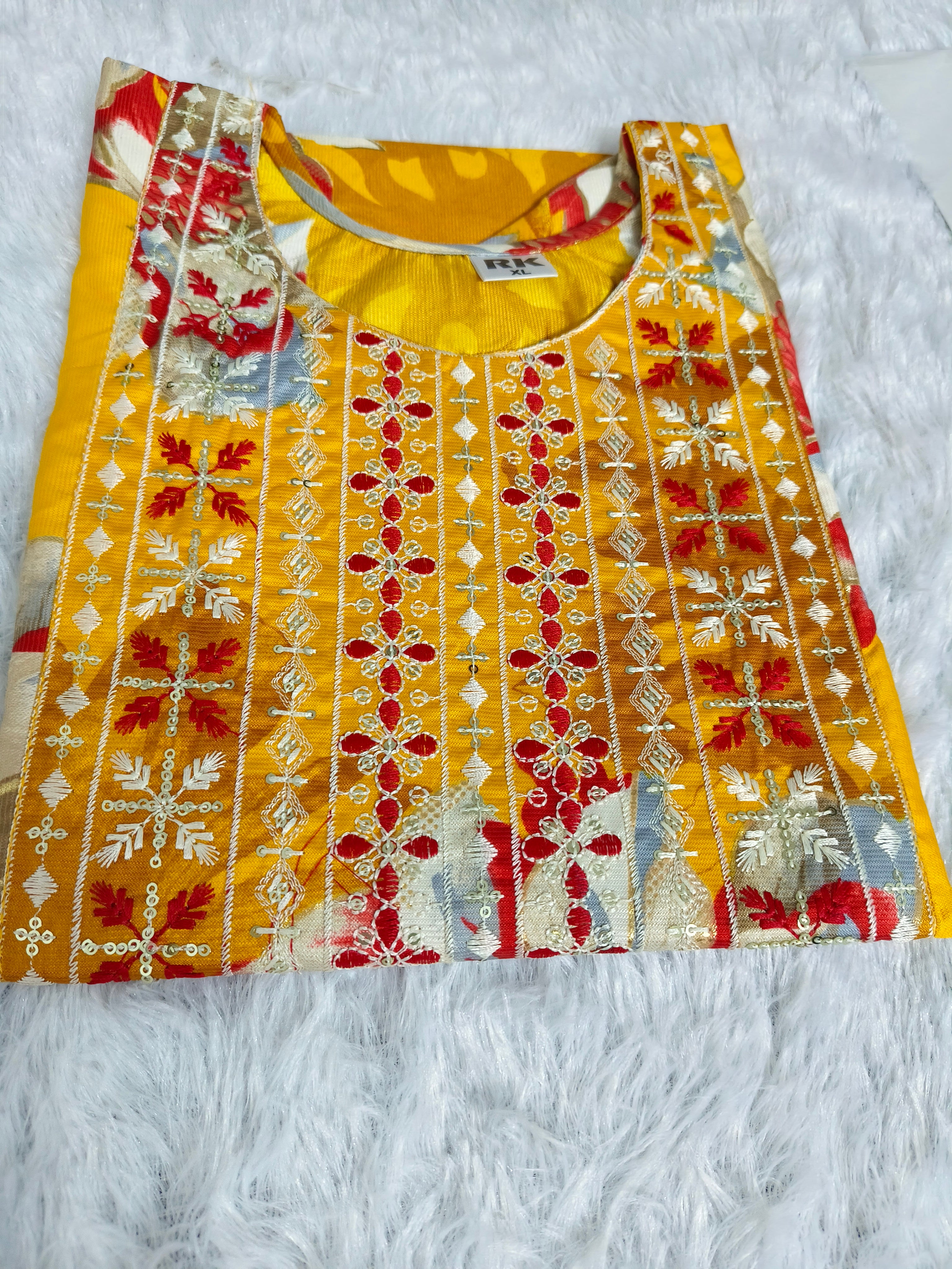 Budget-Friendly Premium Silky Rayon Kurti for Women | Soft Printed Rayon Kurti | Amsu Fashion