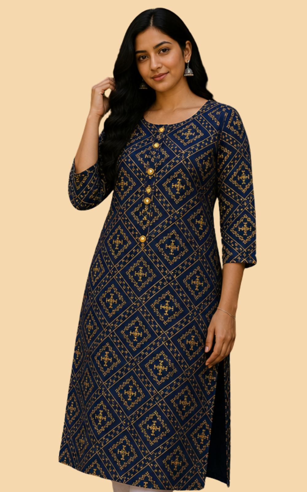 Combo 9- Girly picks | Buy 3 Kurtis for ₹500 Combo (XL size)