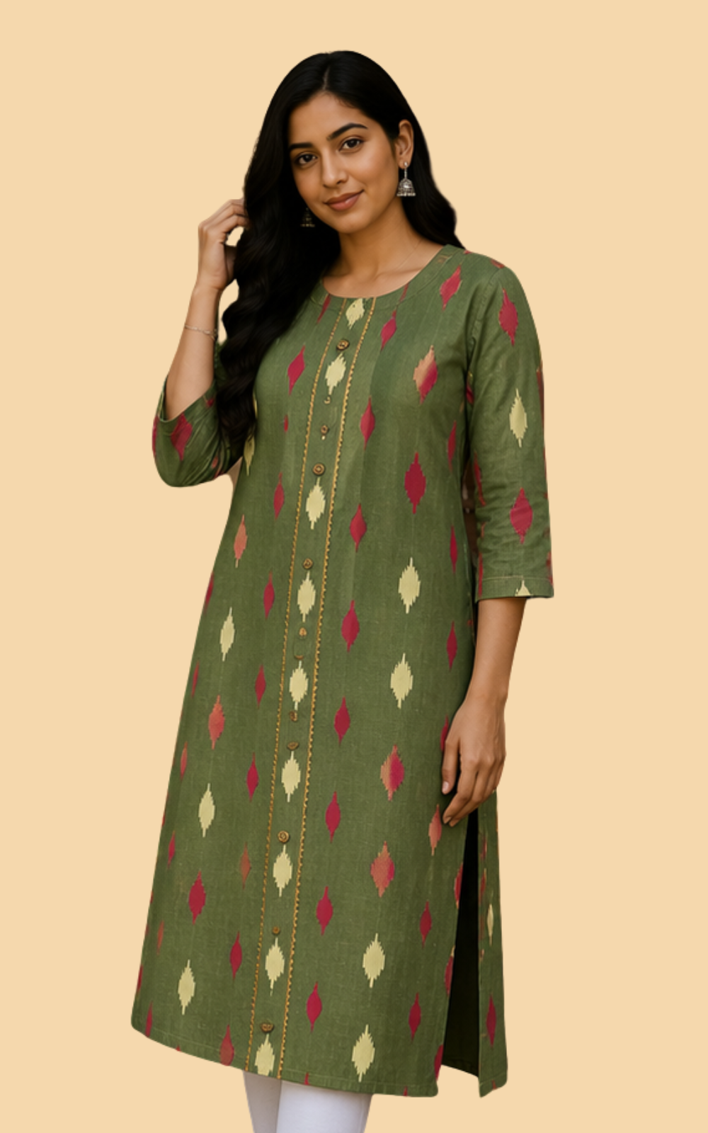 Combo 24 – Trendy Kicks | Buy 3 Kurtis for ₹500 Combo (L size)
