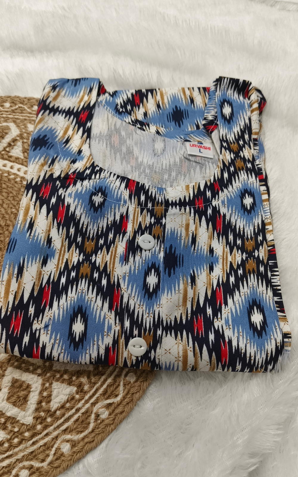Combo 33- Large trends | Buy 3 Kurtis for ₹500 Combo (L size)