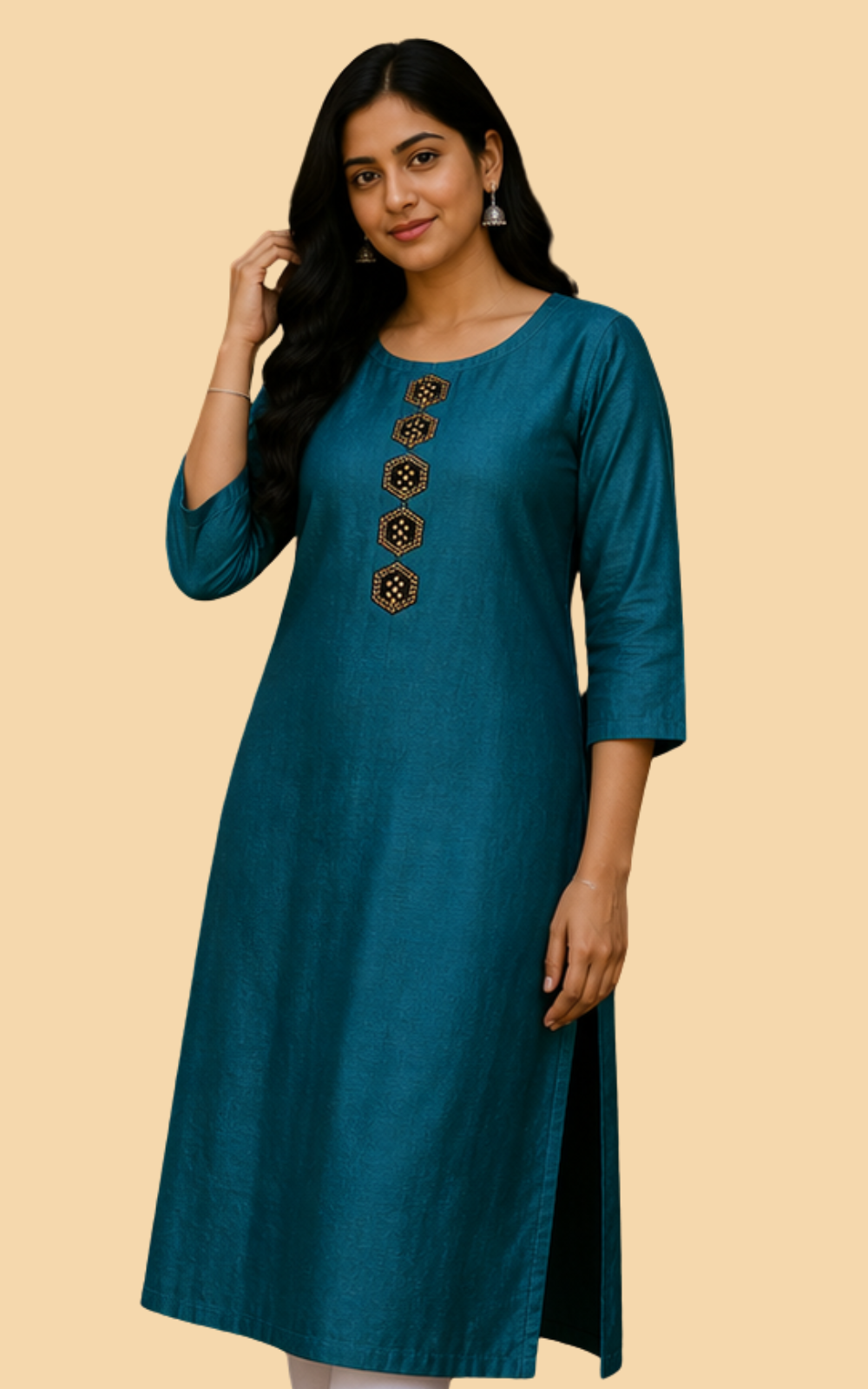 Combo 33- Large trends | Buy 3 Kurtis for ₹500 Combo (L size)