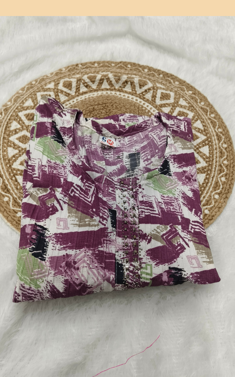 Combo 31- Large trends | Buy 3 Kurtis for ₹500 Combo (M size)