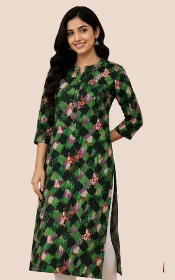 Combo 8- pattern trends | Buy 3 Kurtis for ₹500 Combo (XL size)