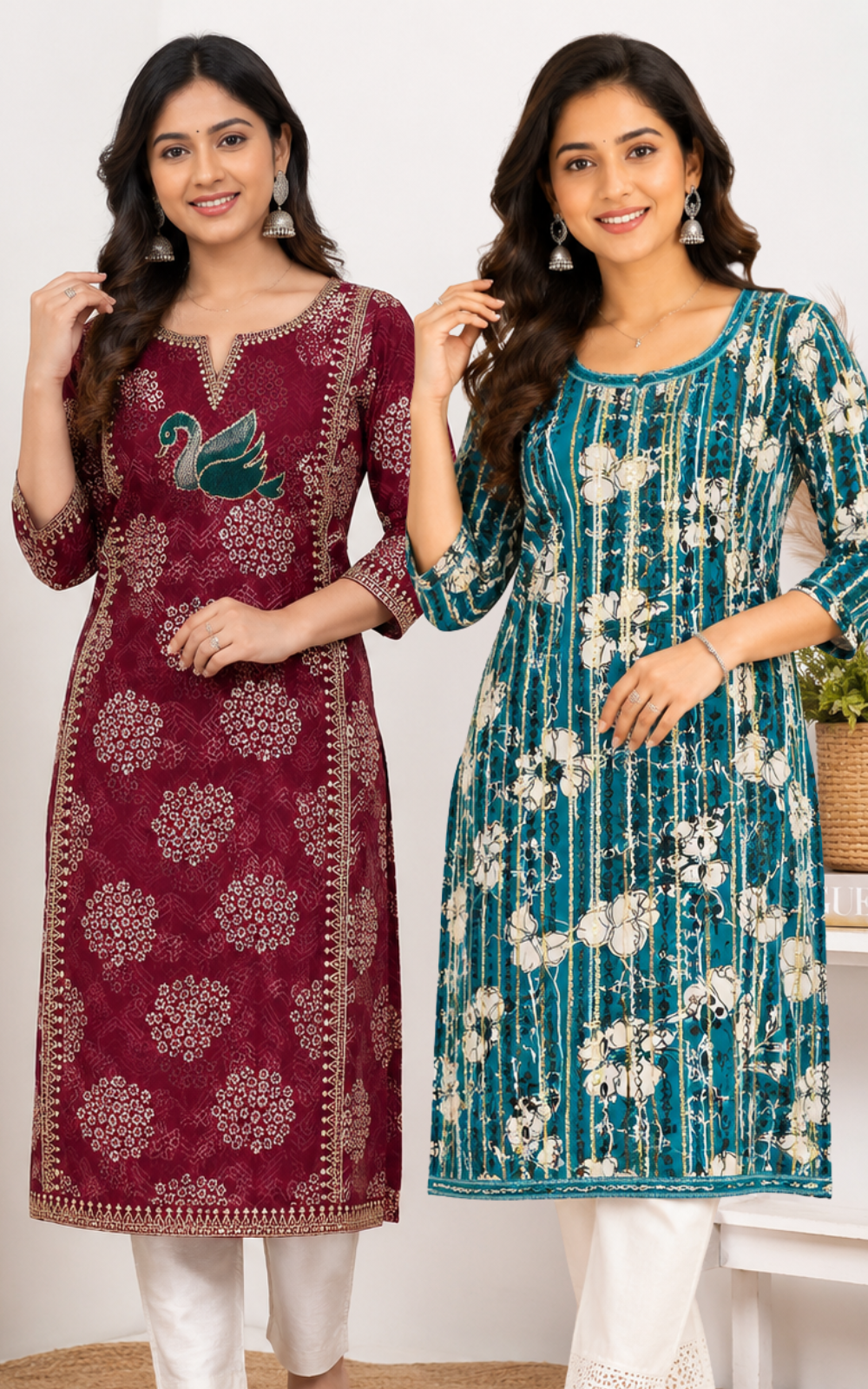 Combo 36 | Buy 2 Kurtis for ₹500 Combo (XXL size)