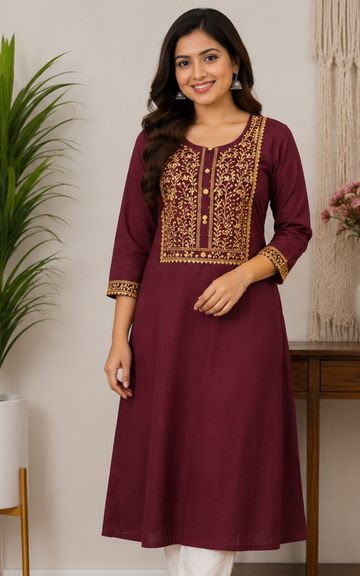Combo 57| Buy 2 Kurtis for ₹500 Combo (Plus size) 5XL