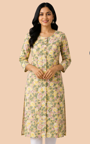 Combo 76 | Buy 3 Kurtis for ₹500 Combo (L size)