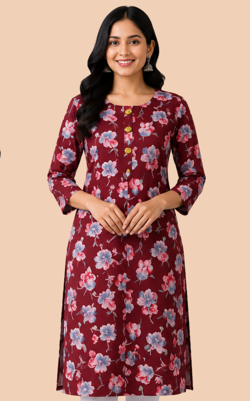 Combo 81 | Buy 3 Kurtis for ₹500 Combo (L size)