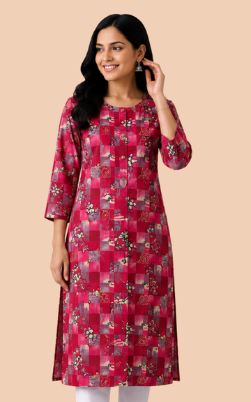 Combo 82 | Buy 3 Kurtis for ₹500 Combo (L size)