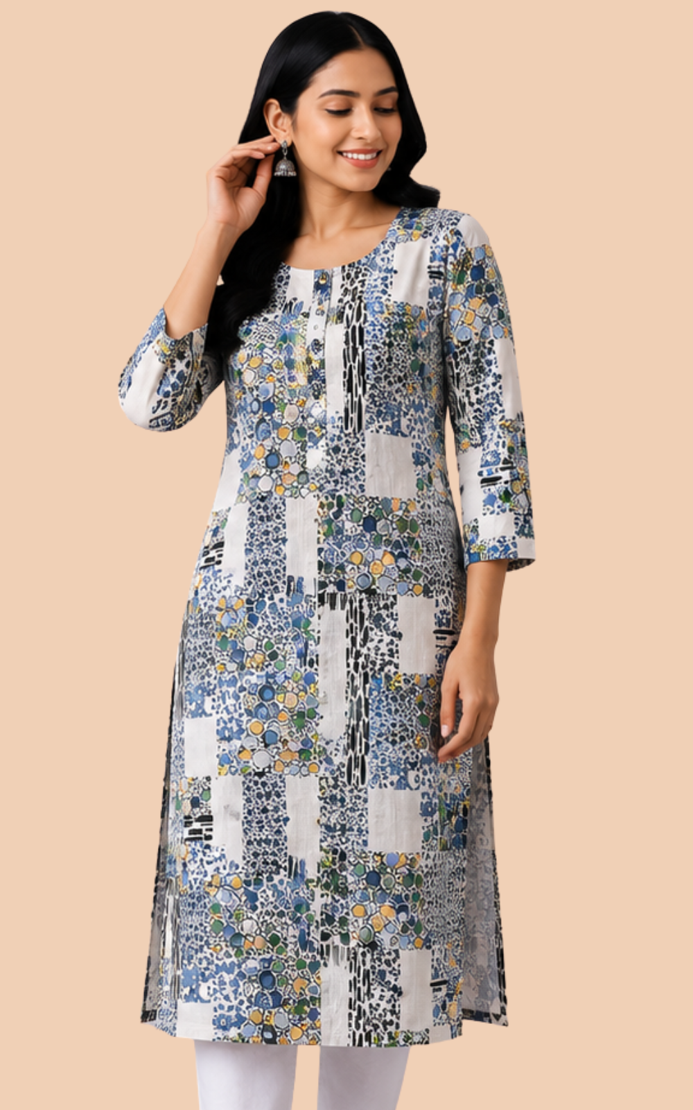 Combo 86 | Buy 3 Kurtis for ₹500 Combo (L size)