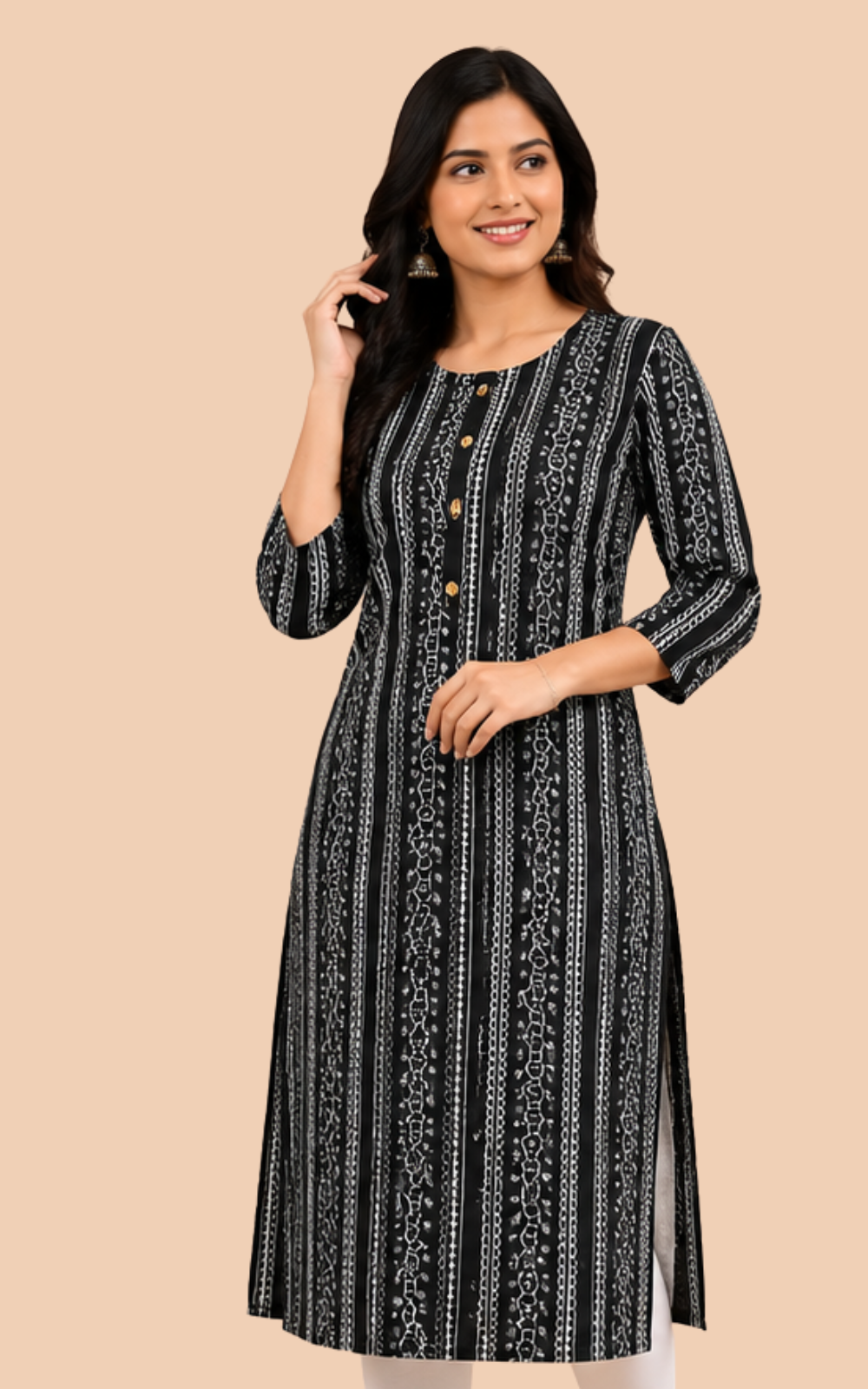 Combo 13- pattern blasts | Buy 3 Kurtis for ₹500 Combo (XL size)