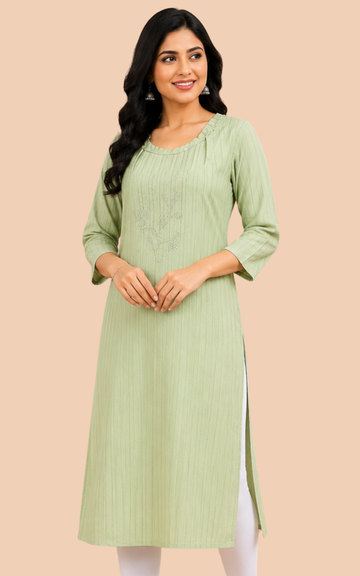 Combo 19- mini trends | Buy 3 Kurtis for ₹500 Combo (M size)