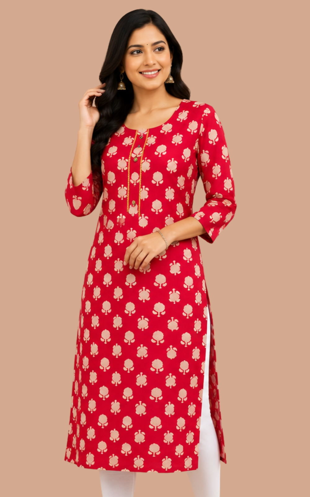 Combo 14- Budget trends | Buy 3 Kurtis for ₹500 Combo (M size)