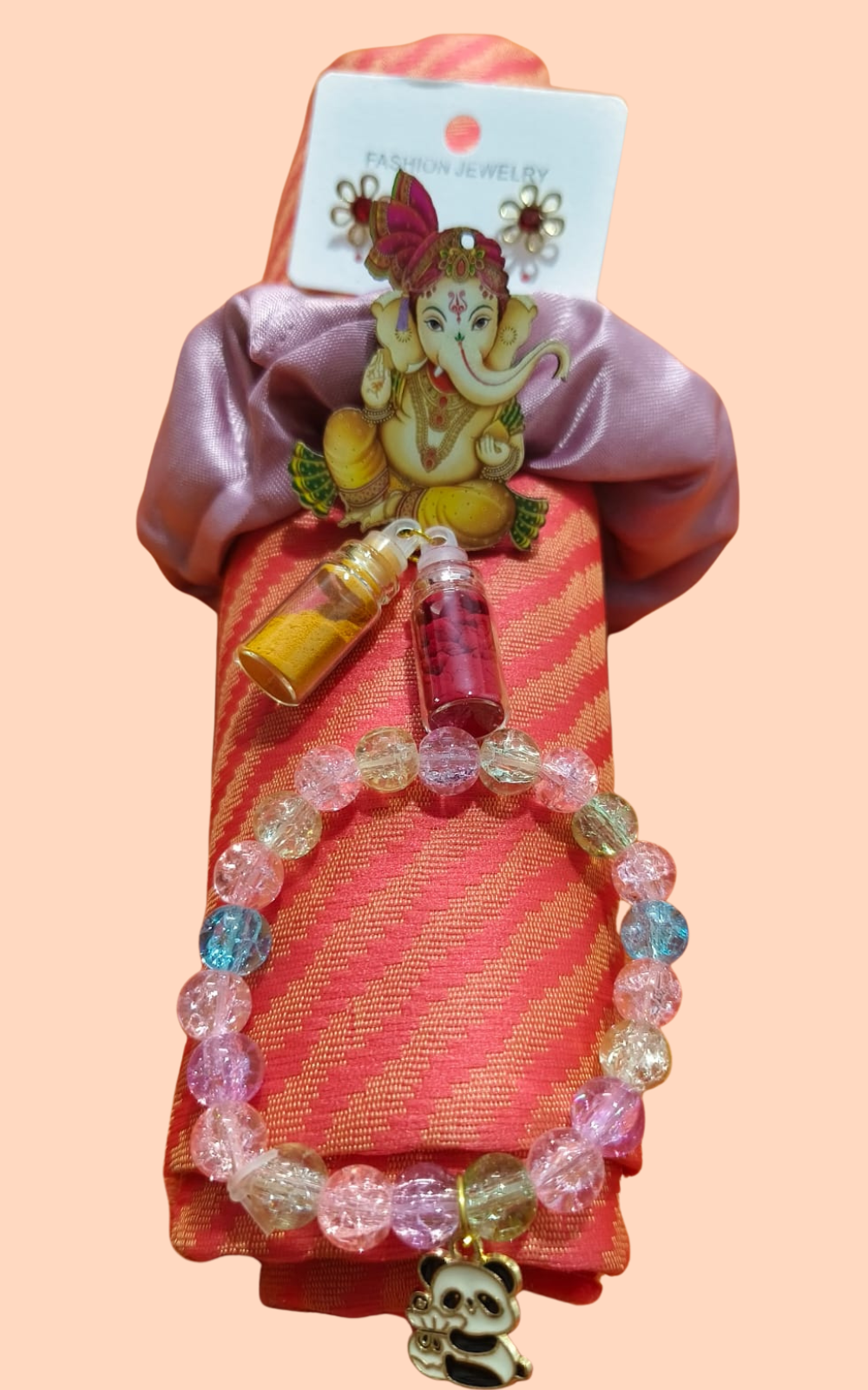 Pooja Thamboolam Gift Hamper – 5 Items with Protective Box | Return Gift for Festivals & Functions