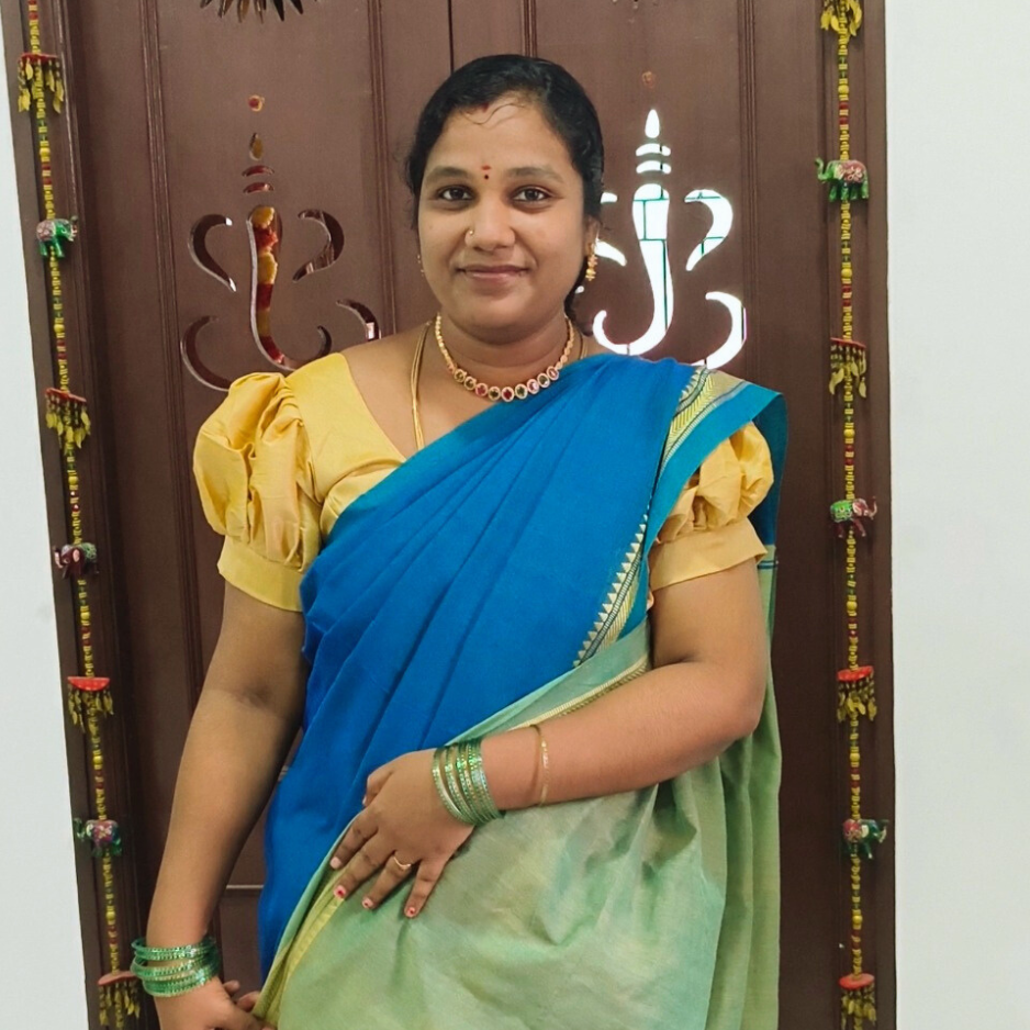 Peacock Blue Narayanpet Cotton Saree with Contrast Green Pallu and Golden Zari Border