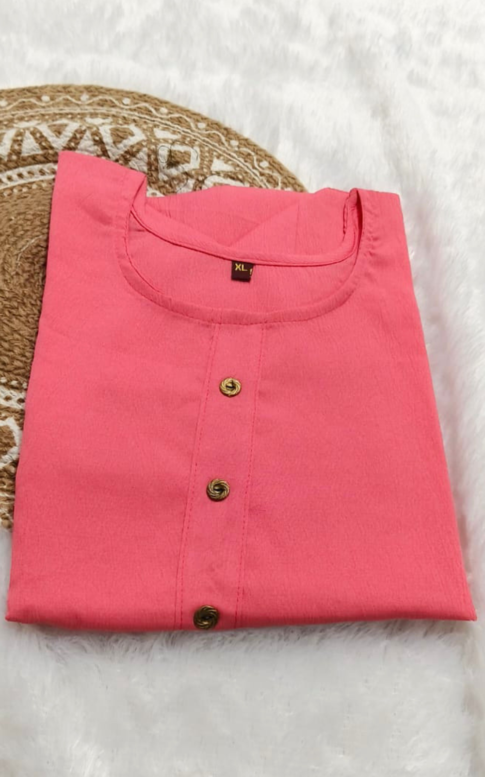 Daily wear Lightweight Plain Kurti – ONLY Rs.150 (L, XL, XXL)