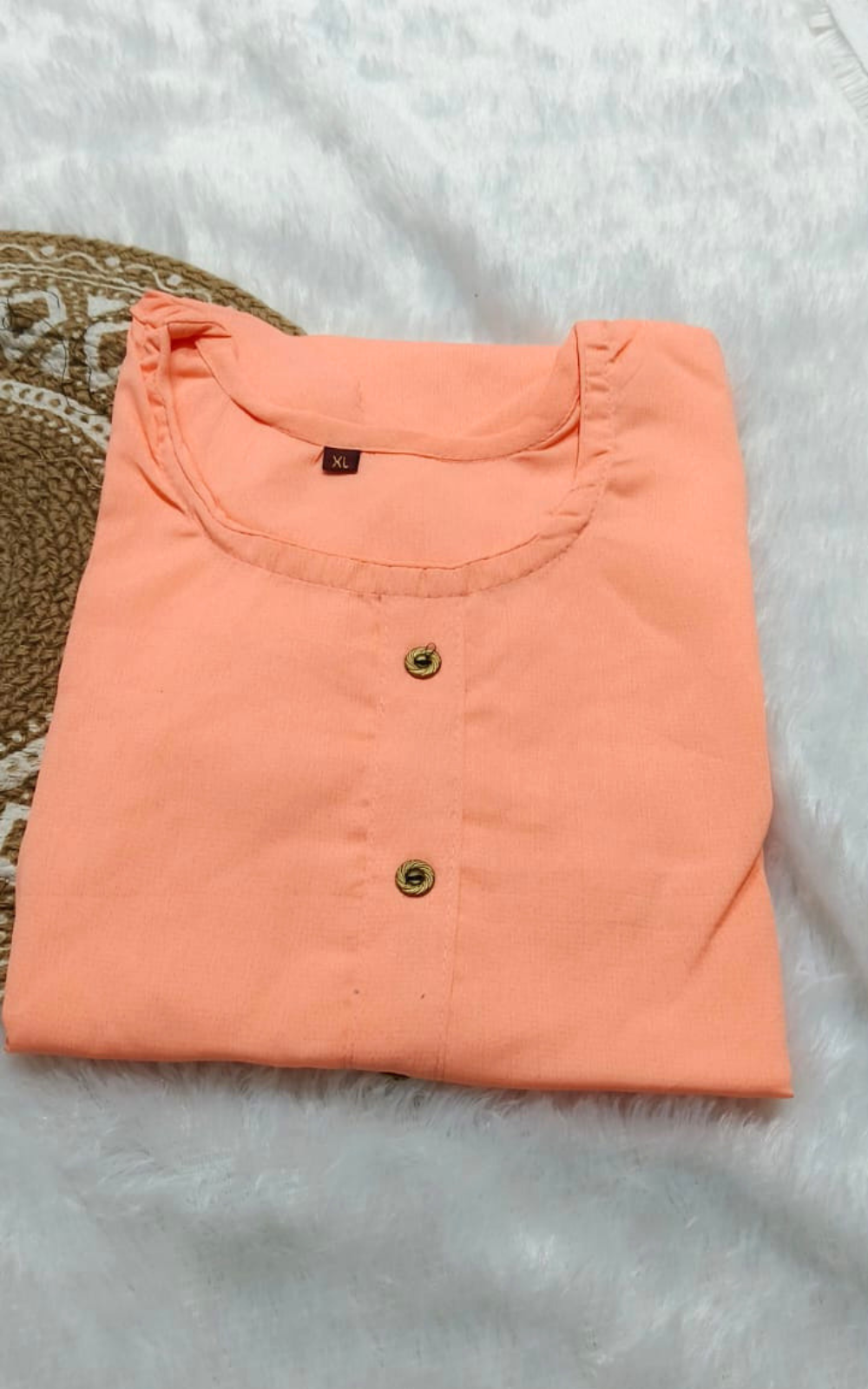 Daily wear Lightweight Plain Kurti – ONLY Rs.150 (L, XL, XXL)