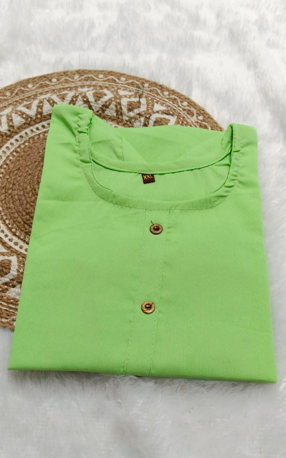 Daily wear Lightweight Plain Kurti – ONLY Rs.150 (L, XL, XXL)