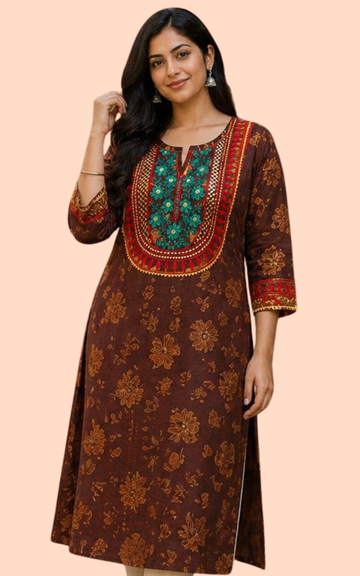 Combo 34- Mini trends | Buy 3 Kurtis for ₹500 Combo (M size)