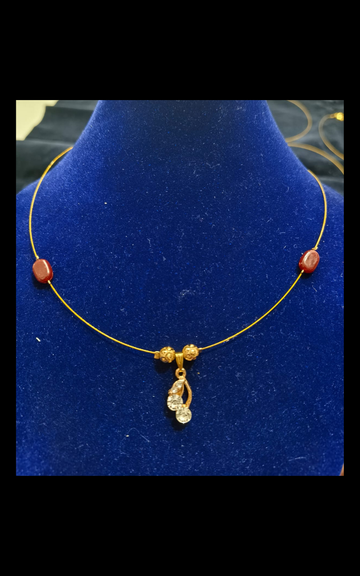 Gold Look Invisible Necklace Under ₹169 | Simple & Elegant Pendant