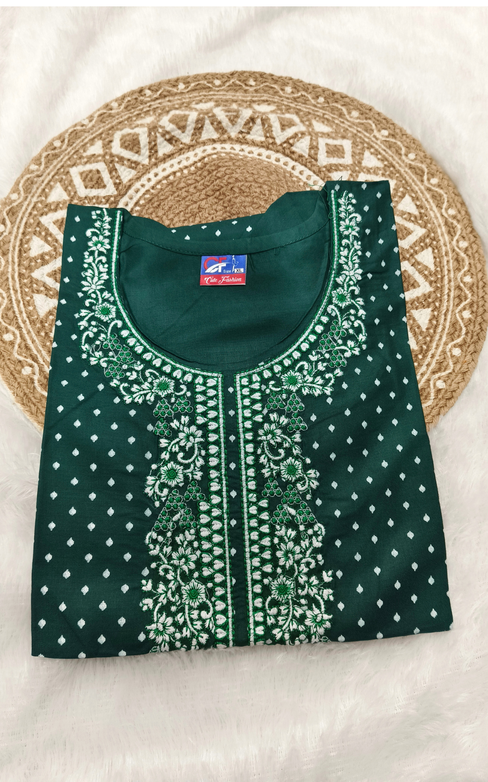 Women’s Rayon Embroidery Kurti – Stylish Daily & Office Wear Ethnic Kurti Online