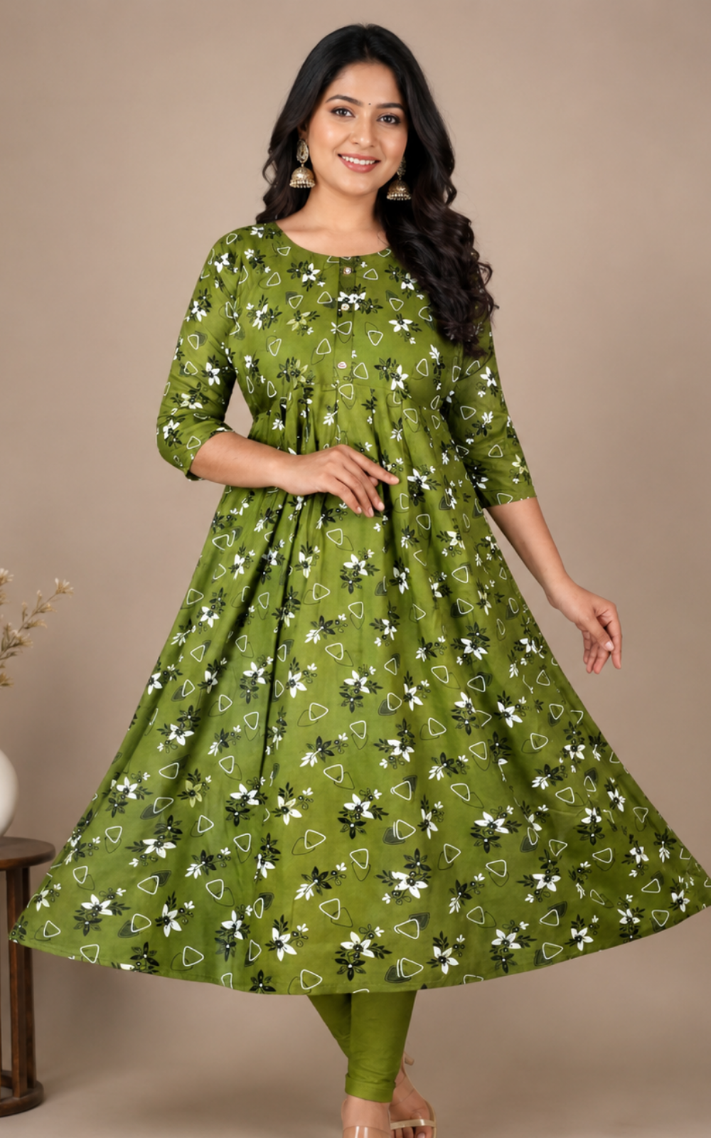 Premium Feeding Umbrella Kurti for Women with Hidden Zips | Stylish Maternity & Nursing Wear