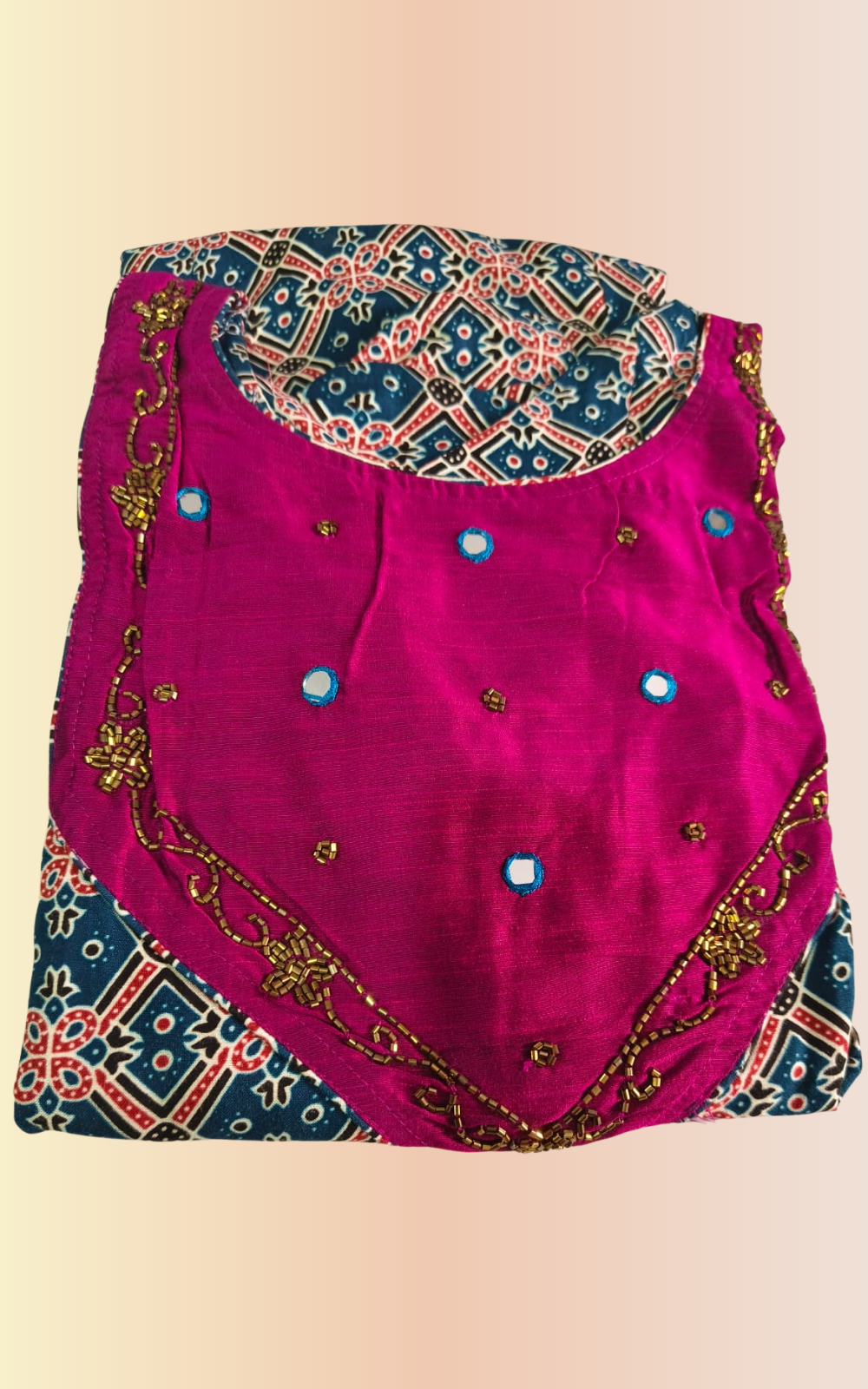 Soft Rayon Handwork Umbrella Kurti for Women | Flared Ethnic Kurti | Stylish