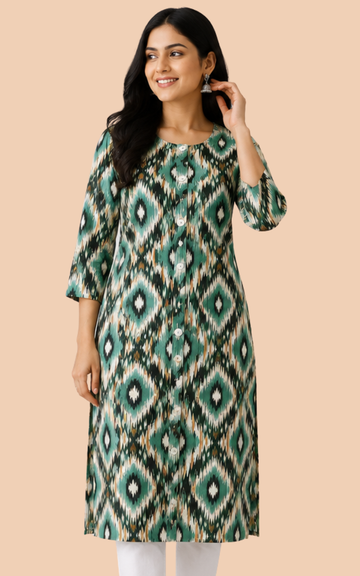 Combo 1 – Pastel Mix | Buy 3 Kurtis for ₹500 Combo (L size)