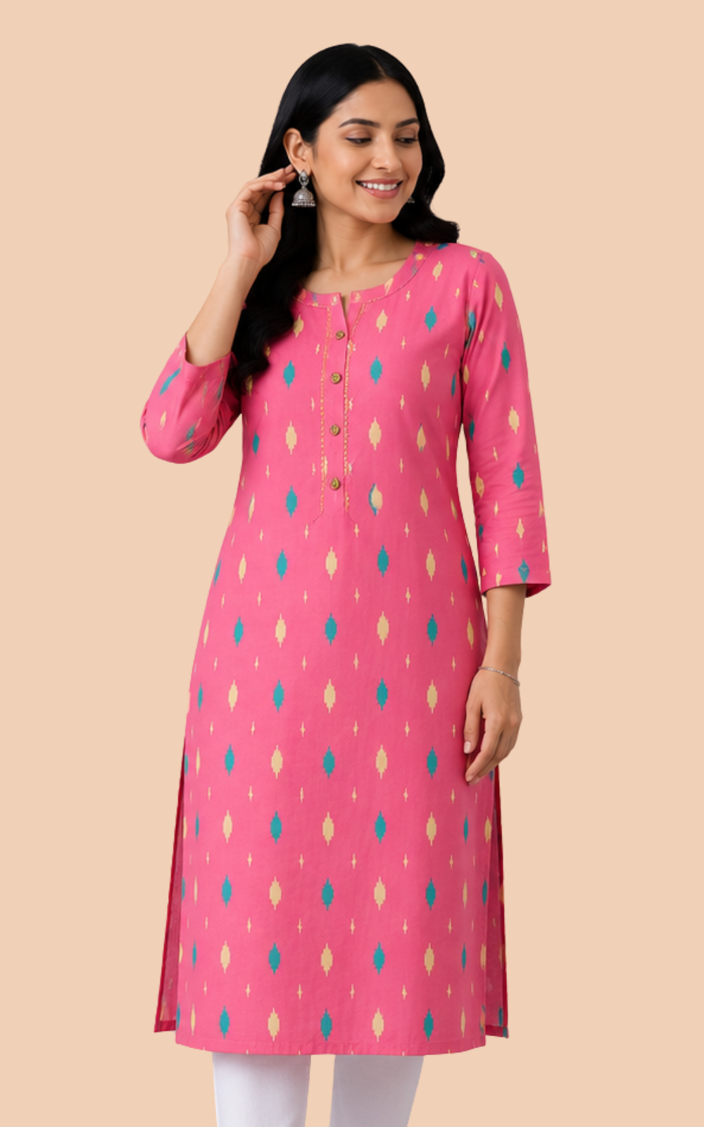 Combo 85 | Buy 3 Kurtis for ₹500 Combo (L size)