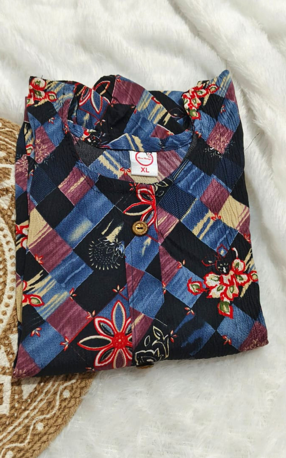 Combo 17- Daily trends | Buy 3 Kurtis for ₹500 Combo (XL size)