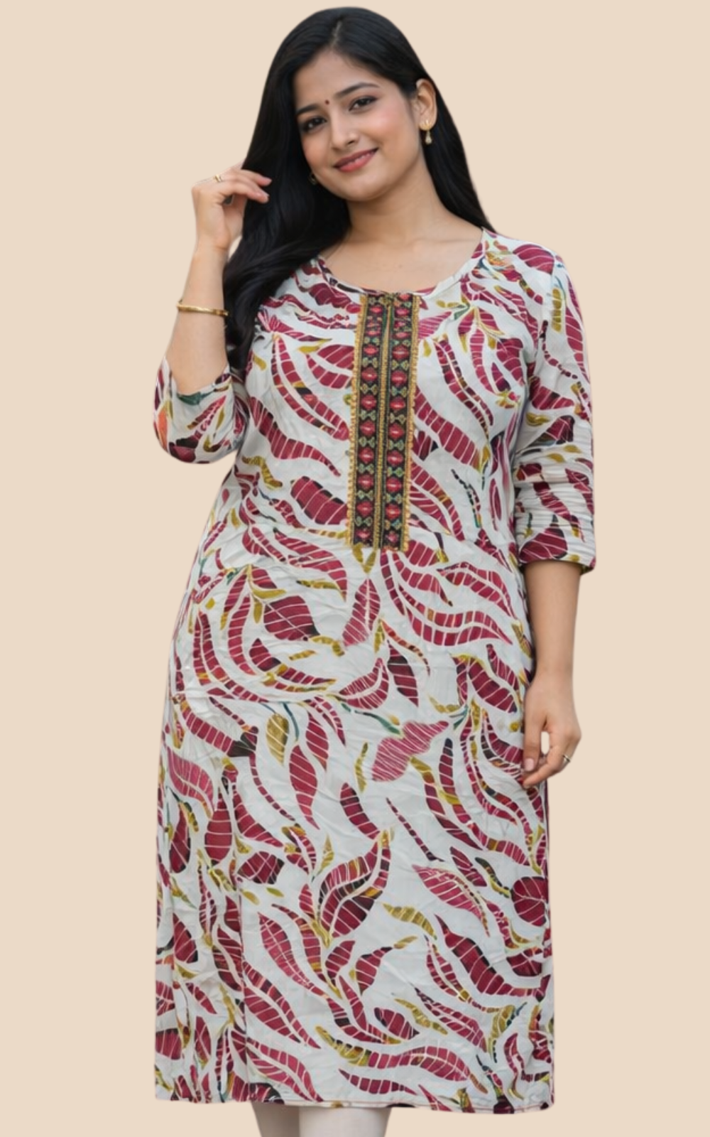 Combo 17- Daily trends | Buy 3 Kurtis for ₹500 Combo (XL size)