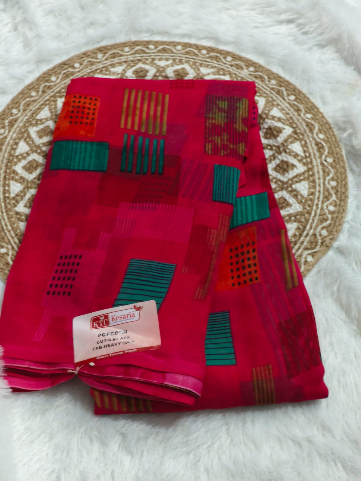 Lightweight Chiffon Saree With Matching Blouse