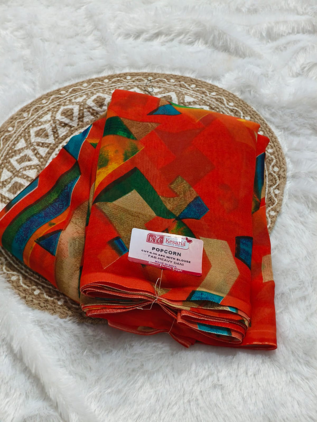 Elegant Soft Chiffon Saree With Running Blouse