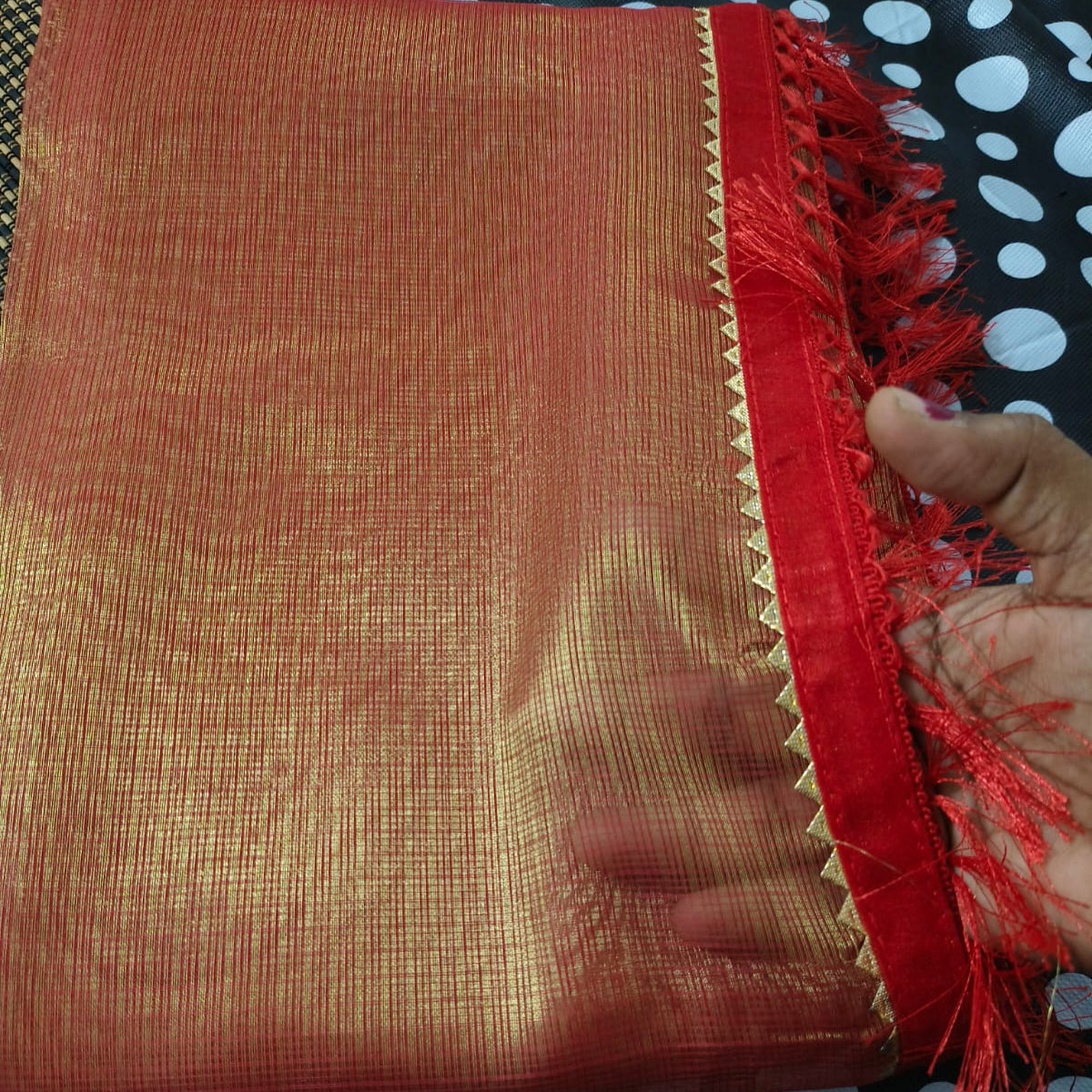 Premium Tissue Organza Saree with Silver Shade Running Blouse | Elegant Party Wear Saree