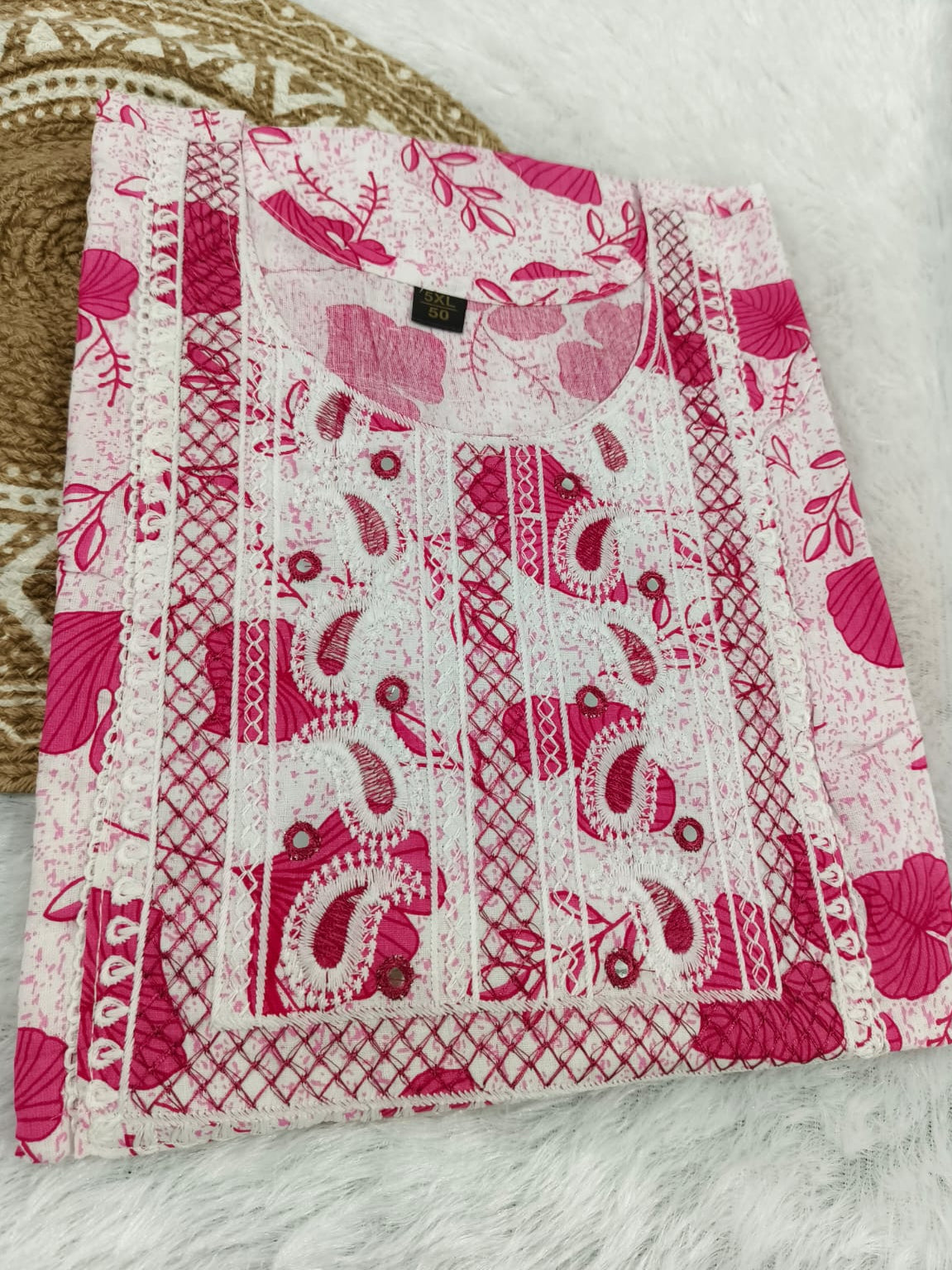 Combo 58 | Buy 2 Kurtis for ₹500 Combo (Plus size) 5XL