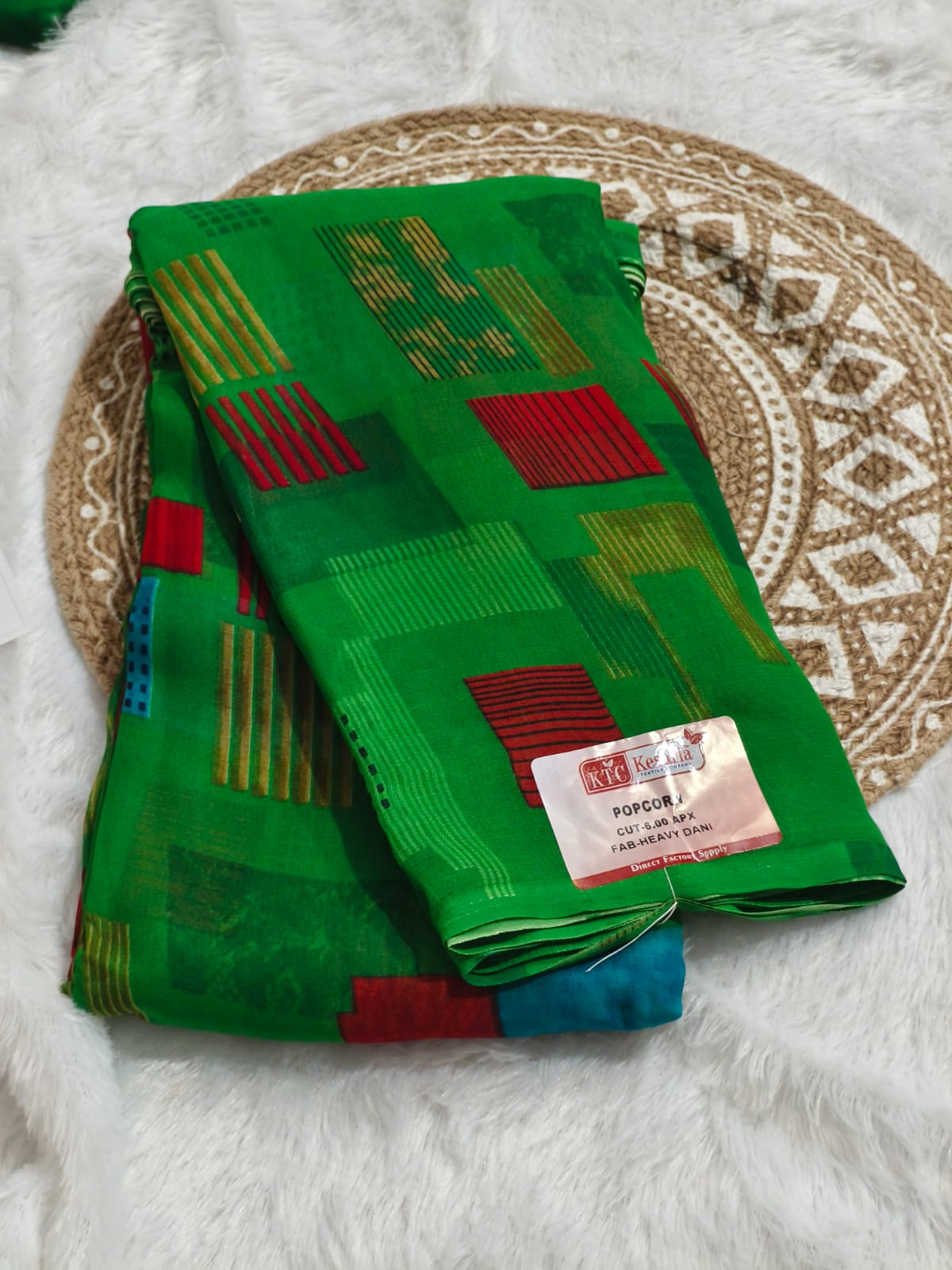 Lightweight Chiffon Saree With Matching Blouse