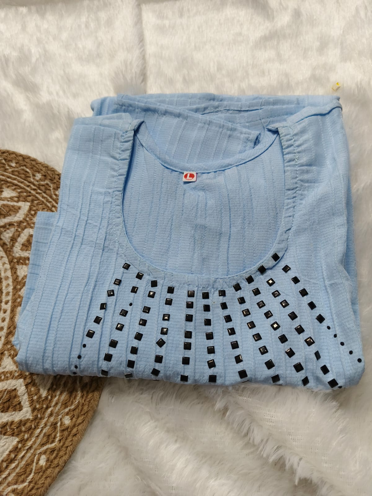 Combo 1 – Pastel Mix | Buy 3 Kurtis for ₹500 Combo (L size)