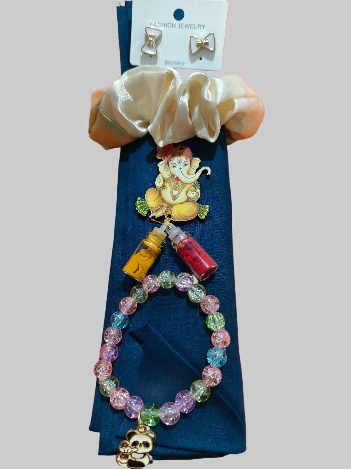 Pooja Thamboolam Gift Hamper – 5 Items with Protective Box | Return Gift for Festivals & Functions