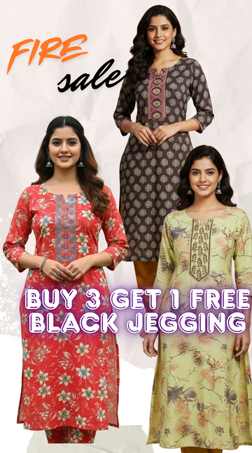 Pink Office Wear  Silk Kurti with Tie patti Mirror work