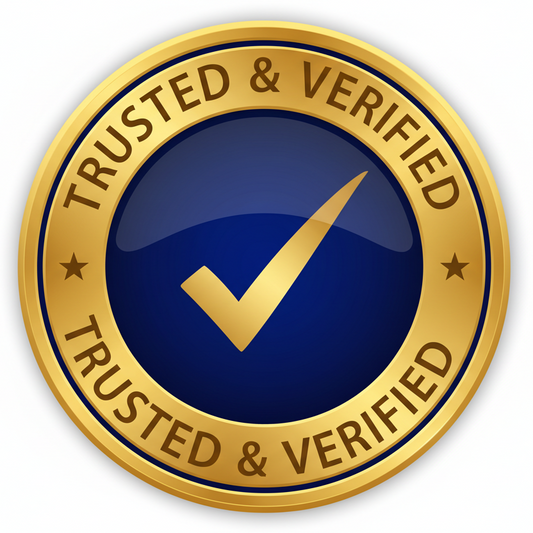 trusted and verified badge